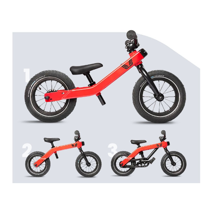 Bicicletă de echilibru 3 în 1 pentru copii cu vârsta cuprinsă între 1 și 5 ani