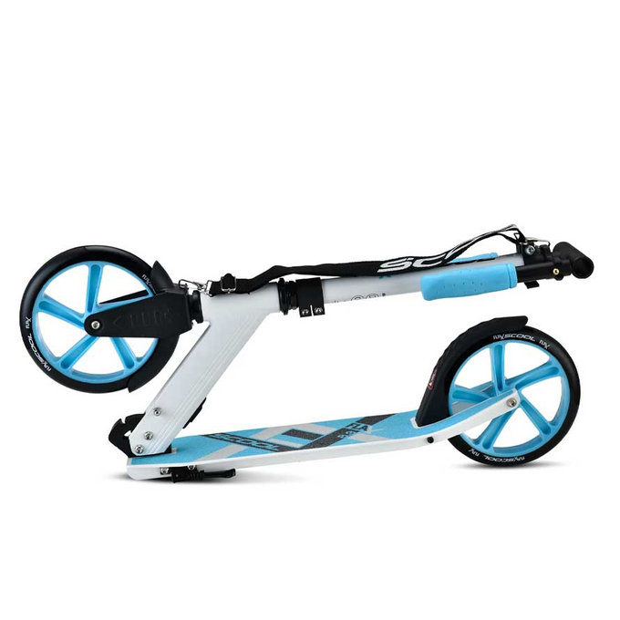 Trotinetă FlaX 8.3 alb/albastru