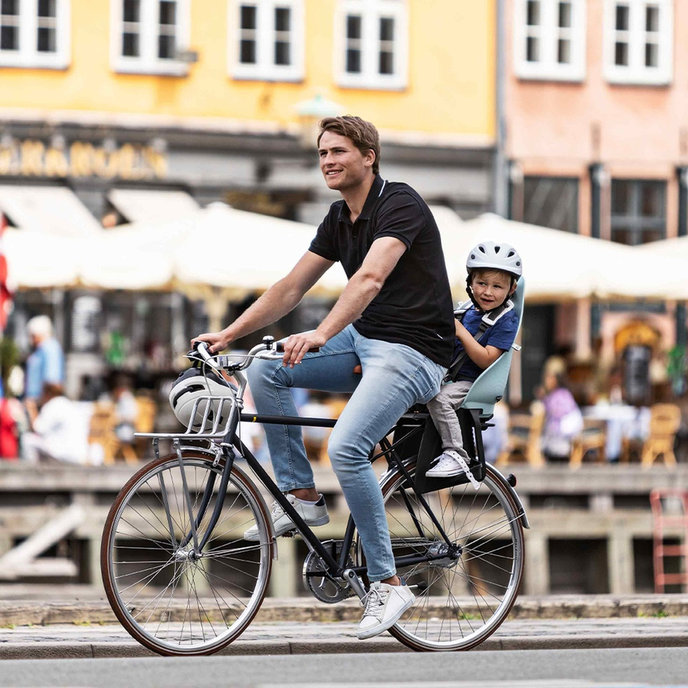 Scaun spate pentru bicicleta cu adaptor pentru suport