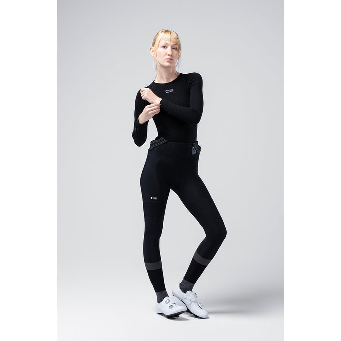 GOBIK tricou de iarnă MERINO WOMEN COAL