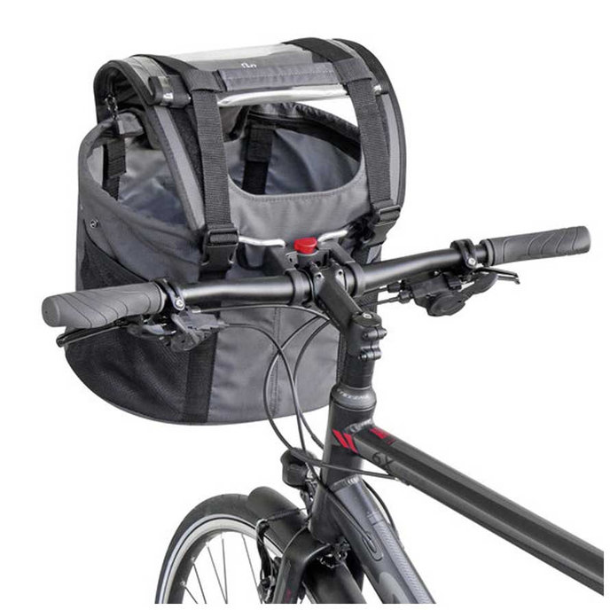 Geanta de ghidon DOGGY pentru caine gri