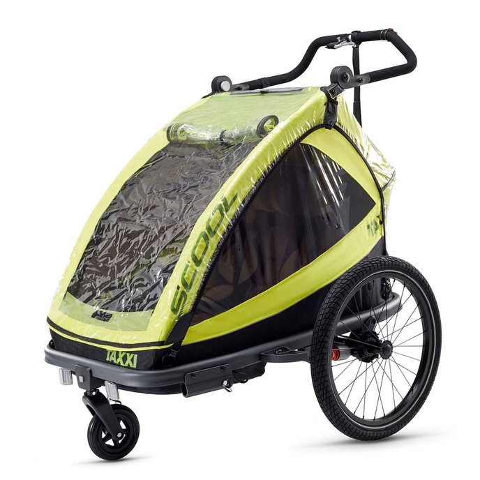 TaXXi Husă ploaie pentru remorcă bicicletă pentru 1 copil