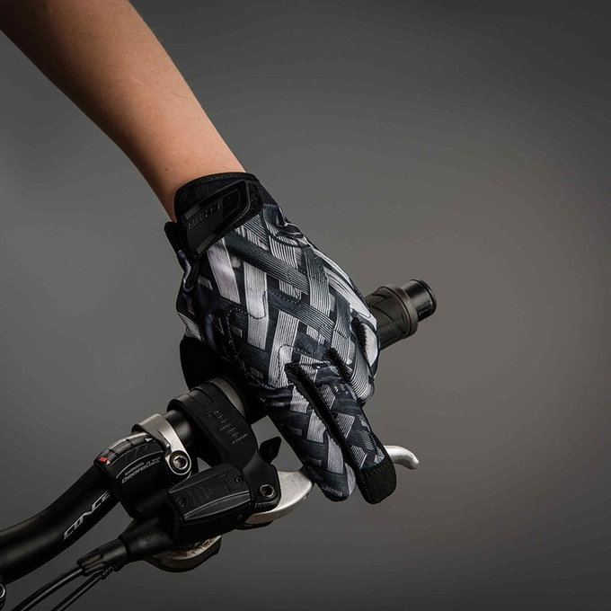 Mănuși ciclism pentru adulți Elements Youth gri