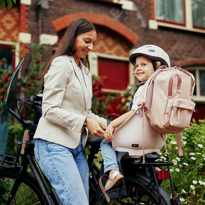 Scaun spate pentru bicicletă Ta-ke cu adaptor și suport pentru cadru SET