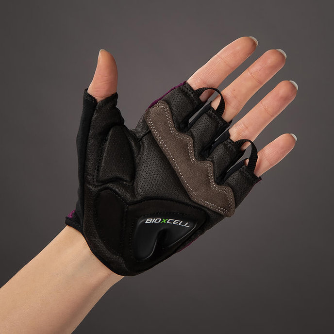 Mănuși ciclism Lady BioXCell violet 