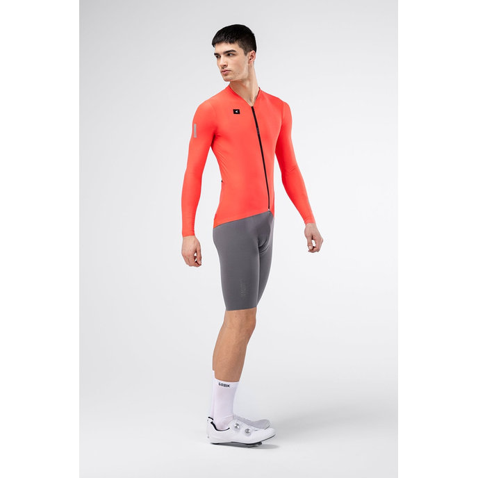 Tricou cu mânecă lungă GOBIK AVALON UNISEX LAVA