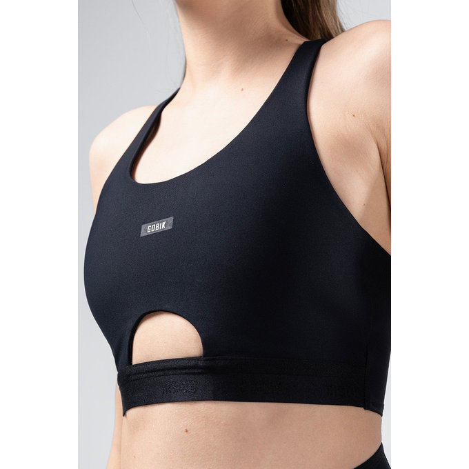 GOBIK sutien CRUX WOMEN JET BLACK