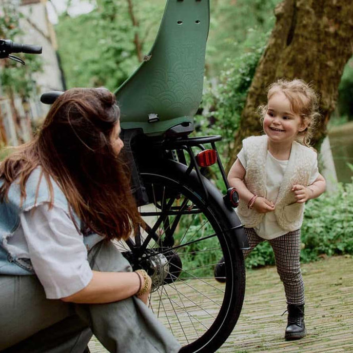 Scaun spate pentru bicicletă Ta-ke cu adaptor și suport pentru cadru SET