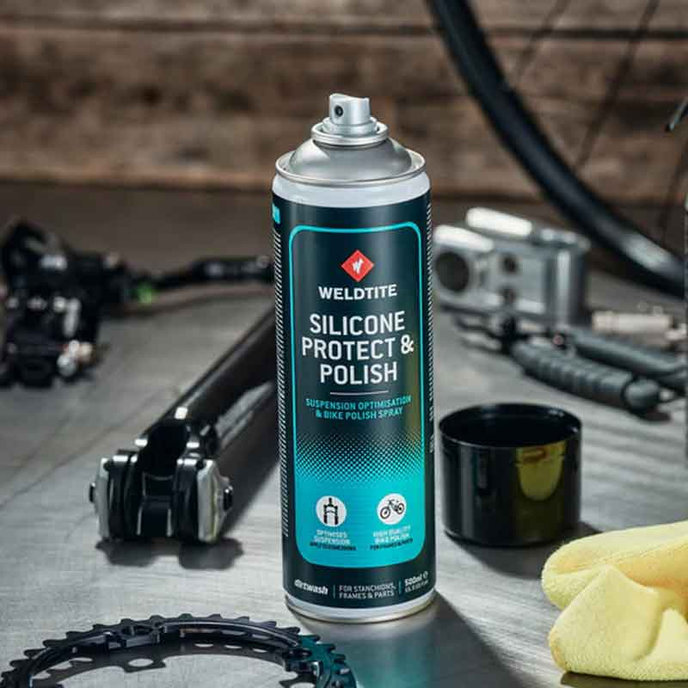 Ulei de silicon pentru lubrifiere, lustruire și ceruire Silicone Protect & Polish Spray 500ml