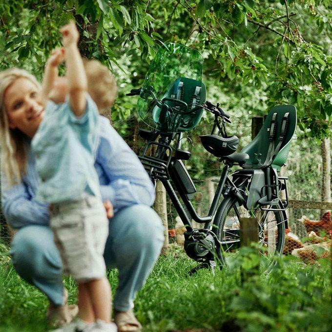 Scaun spate BIO pentru bicicleta cu adaptor pentru suport