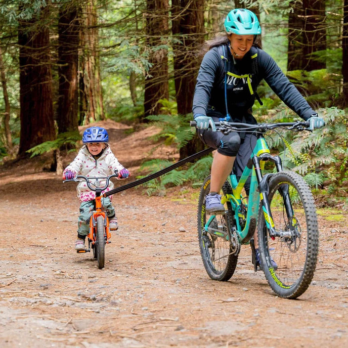 Frânghia tractare bicicletă Quick Fit negru