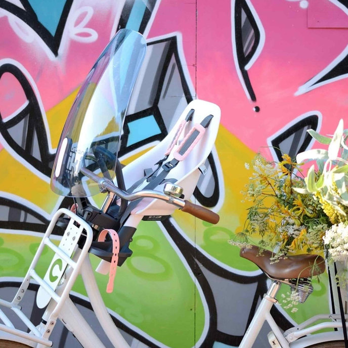 Scaun fata pentru bicicleta cu adaptor