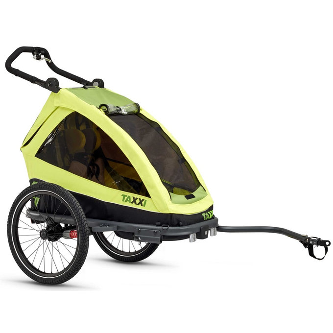 TaXXi Elite 1 Remorcă bicicletă galbenă