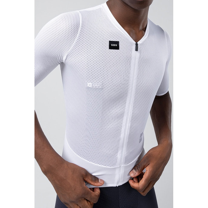 GOBIK tricou CARRERA 3.0 UNISEX WHITE