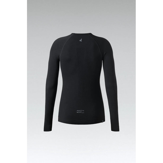 GOBIK tricou de iarnă MERINO WOMEN COAL