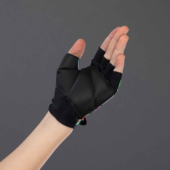 Mănuși ciclism pentru copii COOL KIDS Flamingo