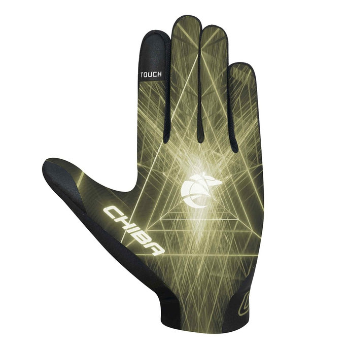 Mănuși cislism pentru copii Trinity Youth negru-verde