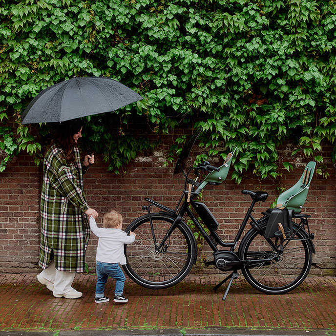 Scaun fata pentru bicicleta cu adaptor