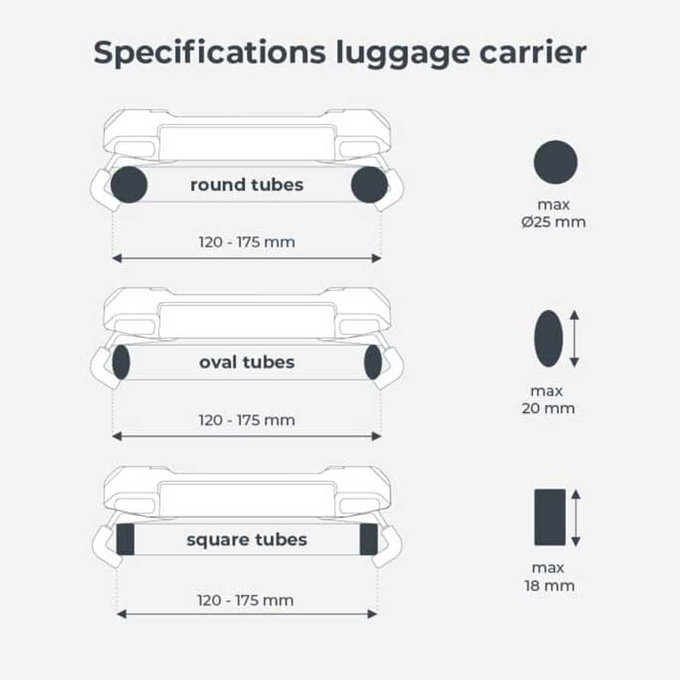 Scaunul din spate Ta-ke cu adaptor pentru suport pentru biciclete