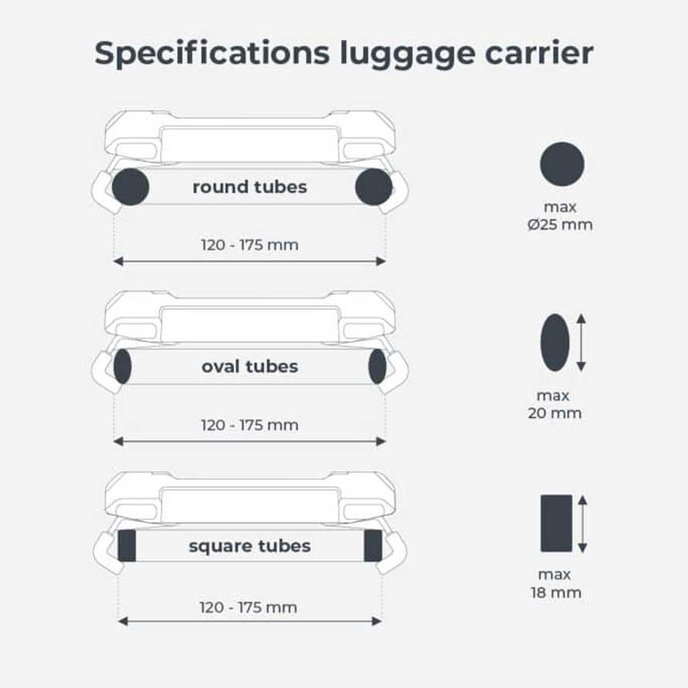 Scaunul din spate Ta-ke cu adaptor pentru suport pentru biciclete