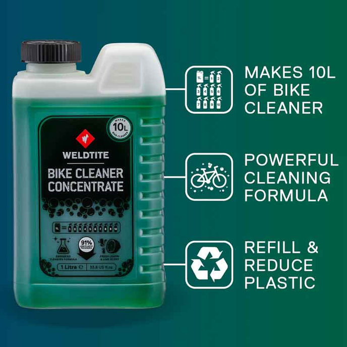 Soluție concentrată de curățat biciclete 1L Lime