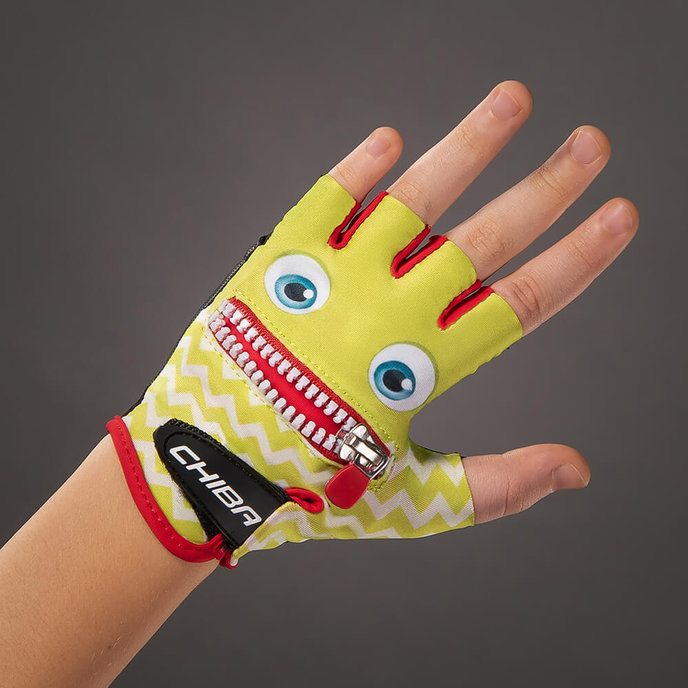 Mănuși ciclism pentru copii Cool Kids Emoticon