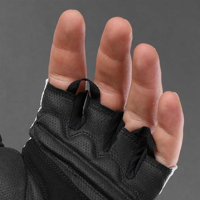 Mănuși ciclism adulți BioXCell Road albe