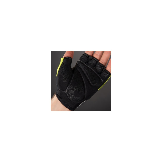 Mănuși ciclism adulți Solar galben neon