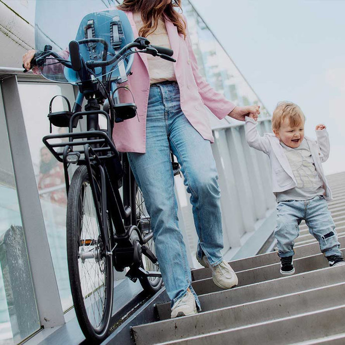 Scaun din față Ta-ke cu adaptor MTB/ATB