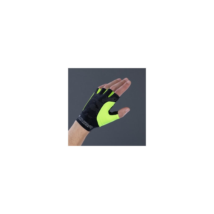 Mănuși ciclism adulți Pure Race S galben