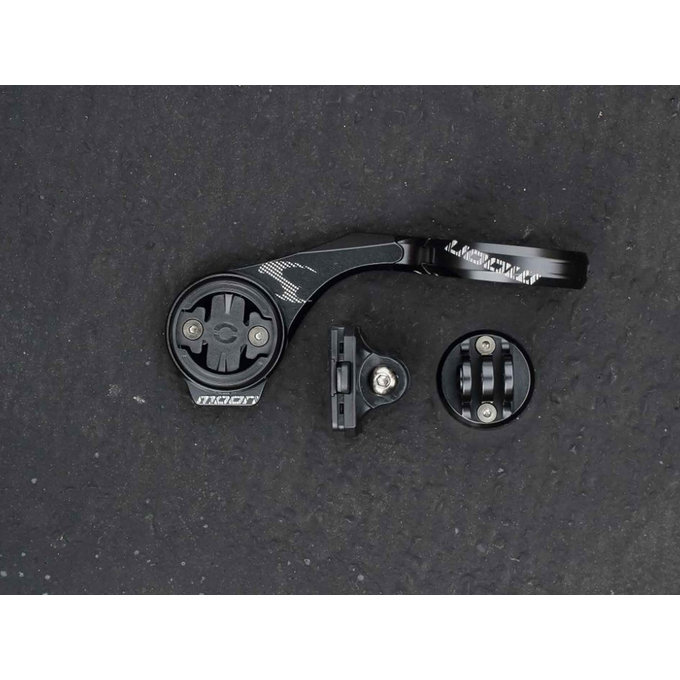 Computer extins pentru bicicletă și suport pentru lumină