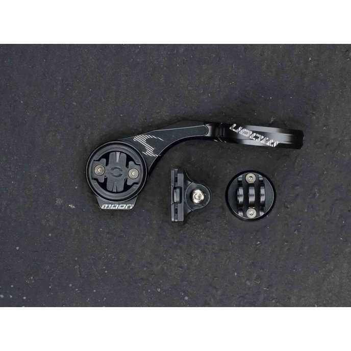 Computer extins pentru bicicletă și suport pentru lumină