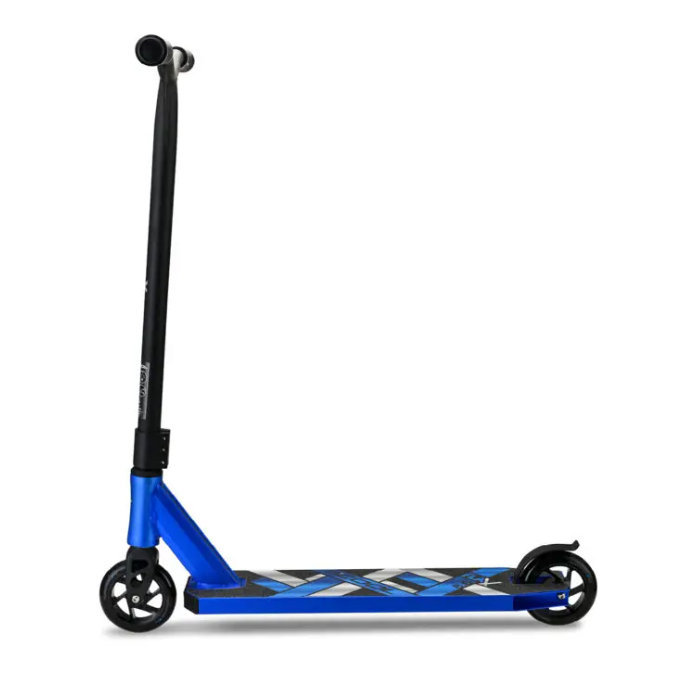 Trotineta FlaX 8.6 stunt metallic albastru
