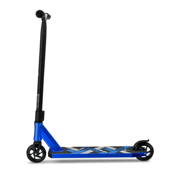 Trotineta FlaX 8.6 stunt metallic albastru