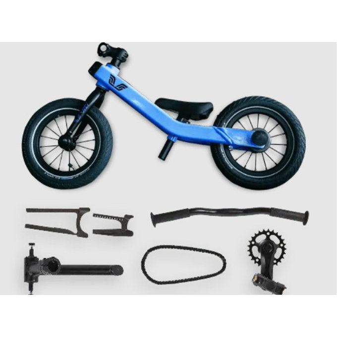 Bicicletă de echilibru 3 în 1 pentru copii cu vârsta cuprinsă între 1 și 5 ani