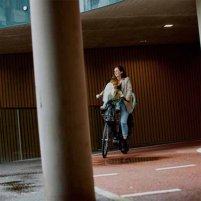 Scaun fata pentru bicicleta cu adaptor