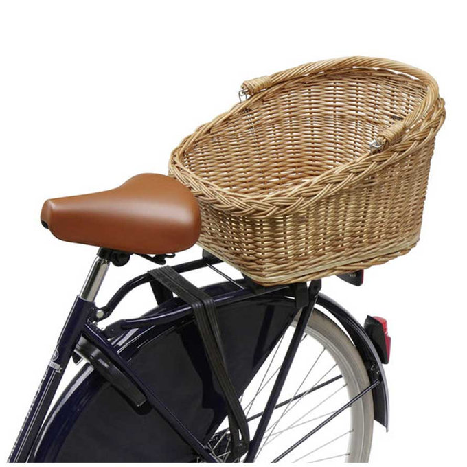 WICKER BASKET GT Coș de răchită portbagaj spate maro