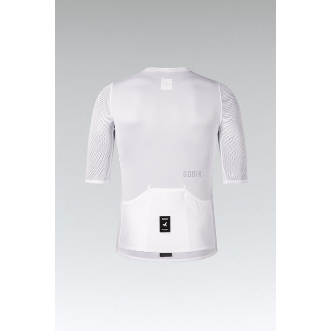 GOBIK tricou CARRERA 3.0 UNISEX WHITE