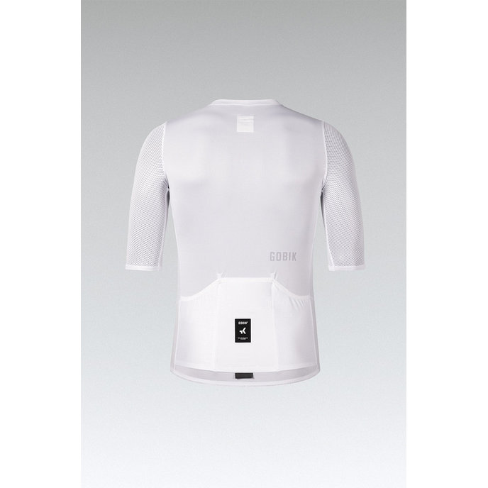 GOBIK tricou CARRERA 3.0 UNISEX WHITE