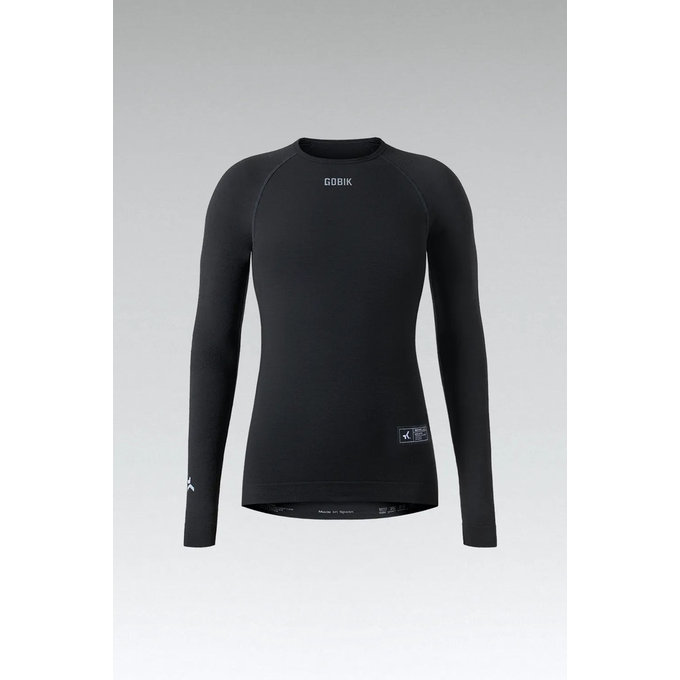 GOBIK tricou de iarnă MERINO WOMEN COAL