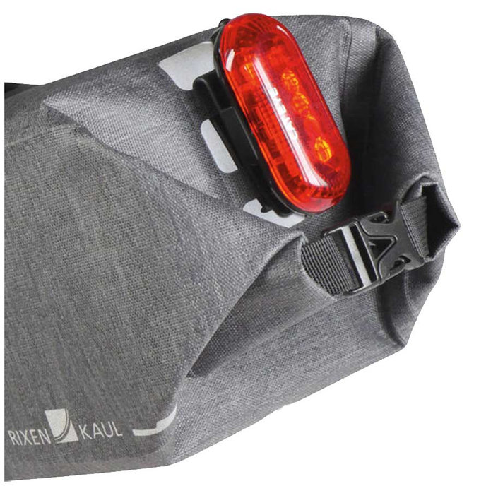 Bikepack X Compact  geantă impermeabilă sub șa gri