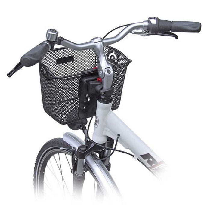 MINI BASKET coș ghidon negru