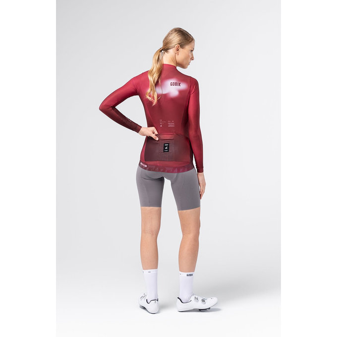 Tricou cu mânecă lungă GOBIK VANQUISH UNISEX MONARCH