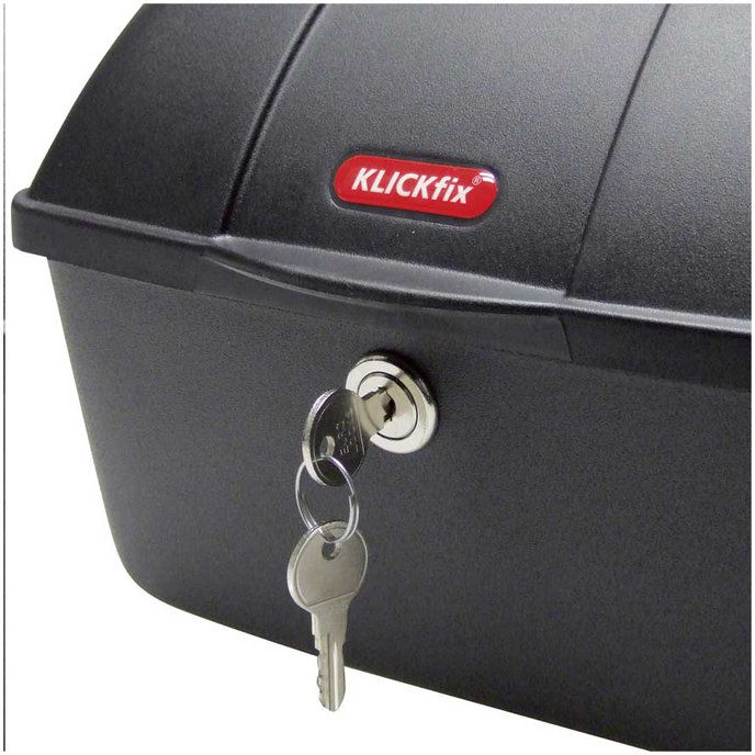 UNIKLIP 2 BOX geantă șa negru