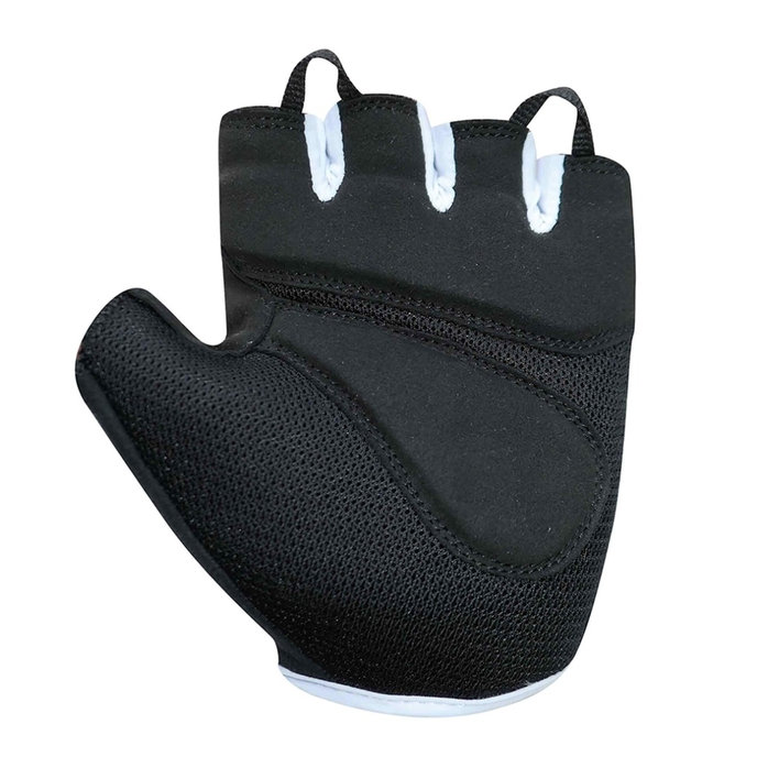 Mănuși ciclism Lady Gel negru/alb