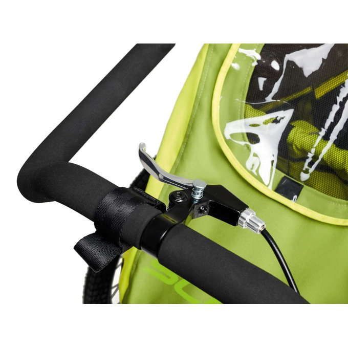 TaXXi Elite 1 Remorcă bicicletă galbenă