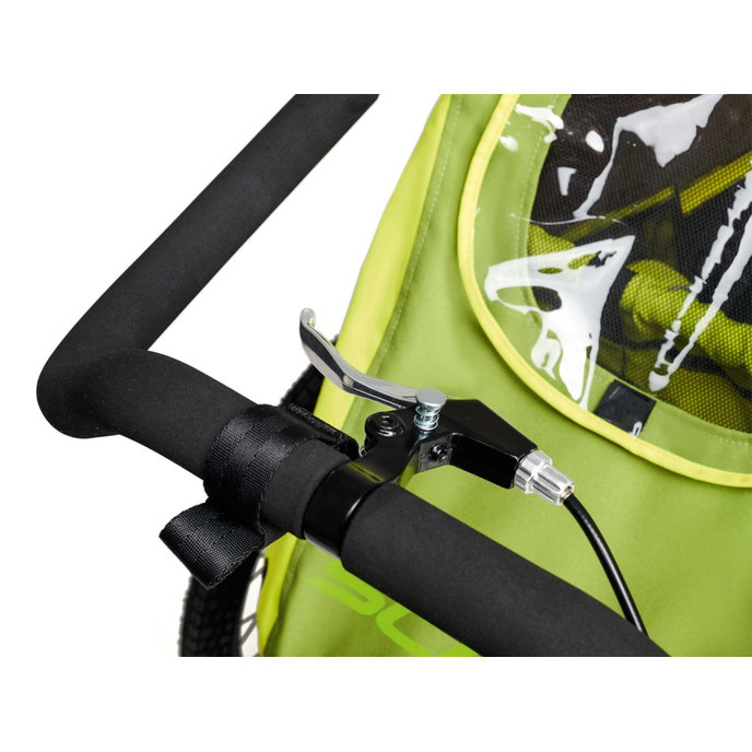 TaXXi Elite 1 Remorcă bicicletă galbenă