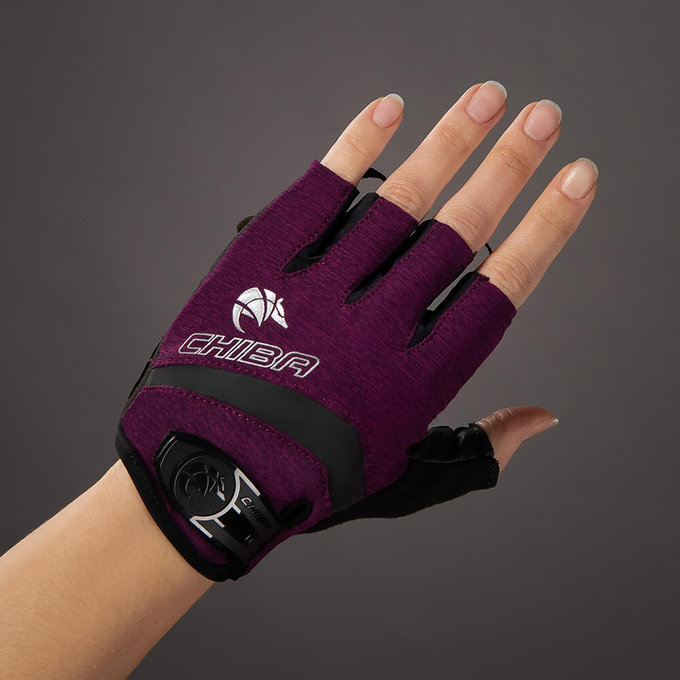 Mănuși ciclism Lady BioXCell violet