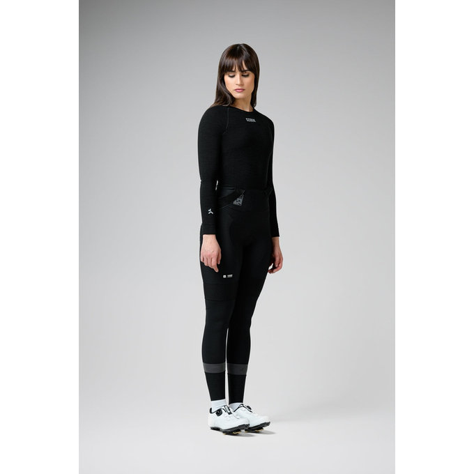 GOBIK tricou de iarnă MERINO WOMEN COAL