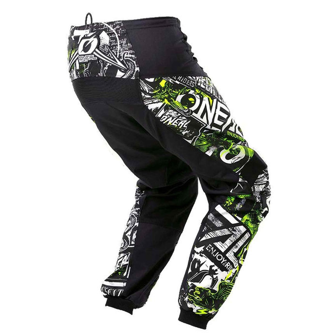 Pantaloni copii Element Attack galbeni